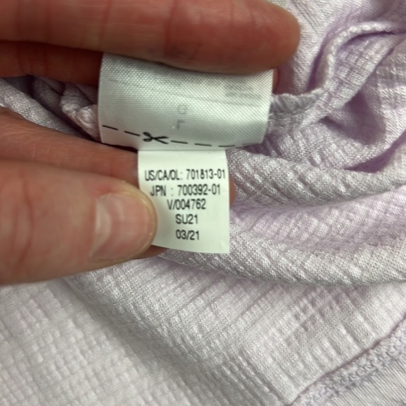 Nwt Banana Republic Factory Smocked T-Shirt - Picture 6 of 10